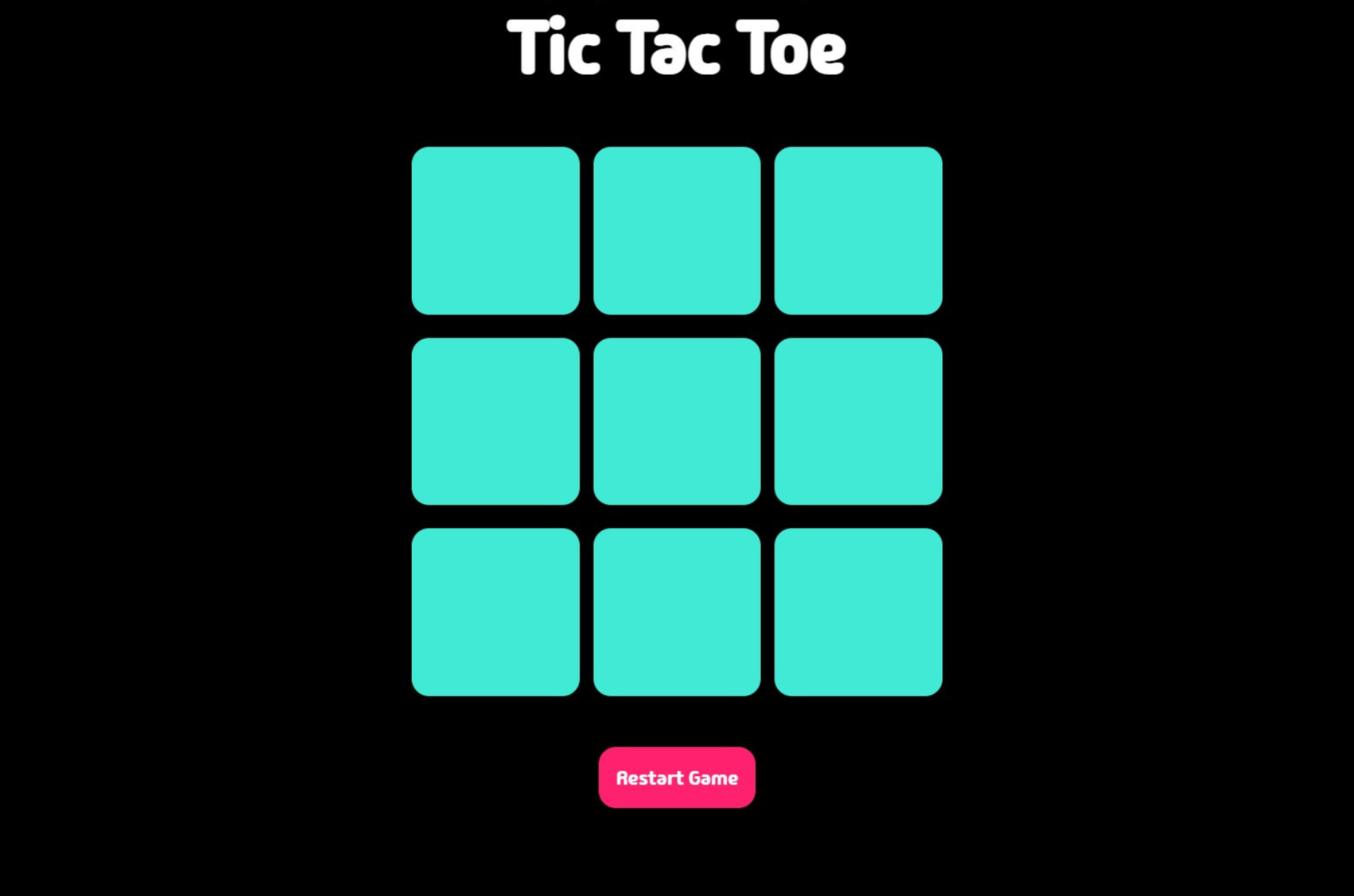 Tic Tac Toe Game